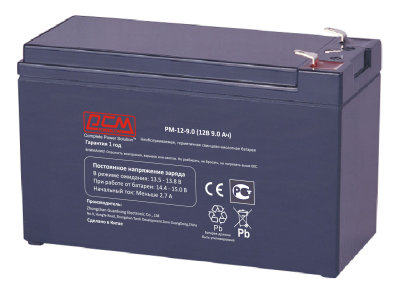Батарея для ИБП Powercom PM-12-9.0 12В 9.0Ач 