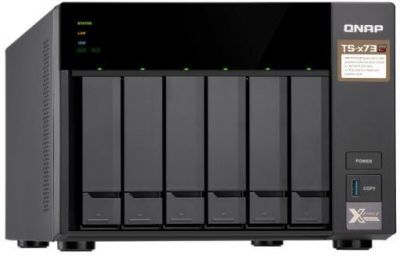 Сетевое хранилище NAS Qnap TS-673-4G 6-bay 